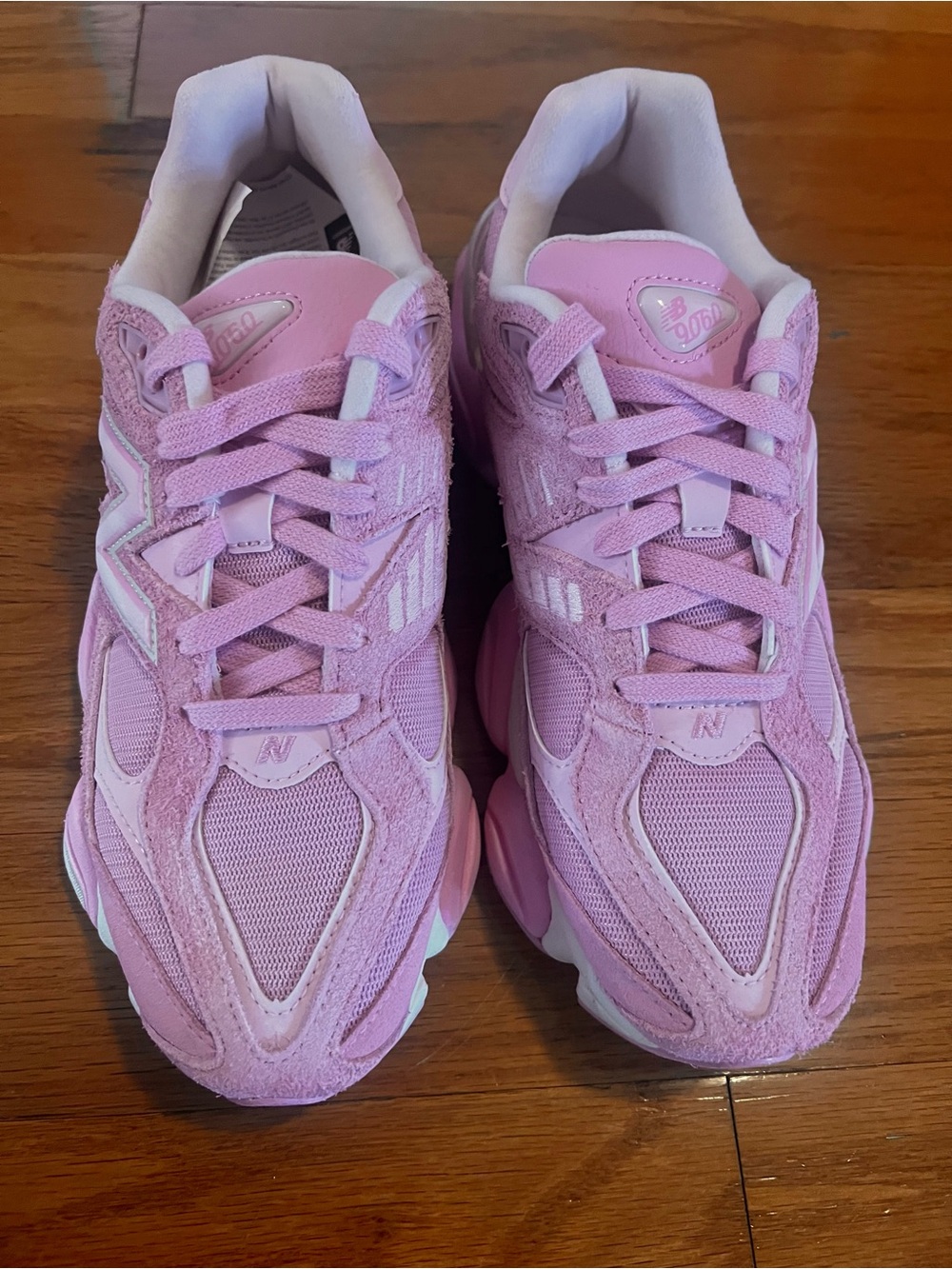 New Balance 9060 in Overdye Pink - Picture 2 of 5